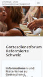 Mobile Screenshot of gottesdienst-ref.ch